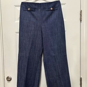 LOFT Blue Wide Leg Pants